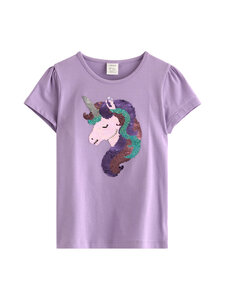 Lindex - Paljettipaita - 8167 LILAC | Stockmann