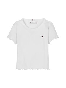Tommy Hilfiger - Essentials Rib T-krekls - YBR WHITE Tommy Hilfiger - Essentials Rib T-krekls - YBR WHITE | Stockmann