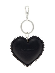 A+more - Nahast kotikaunistus Natal Heart - BLACK | Stockmann