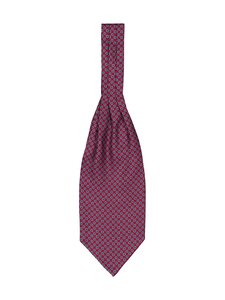 Stockholm Kravatt - Ascot Medallion -silkkihuivi - 11 RED | Stockmann