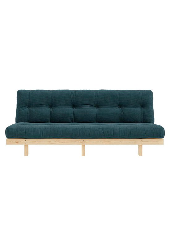 Karup - Lean-futonsohva Corduroy-kangas pale blue/mänty L 190 cm - BLUE | Stockmann - photo 3