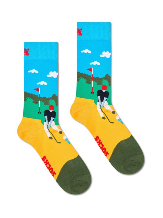 Happy Socks - Golf-sukat - 6000 LIGHT BLUE | Stockmann - photo 1