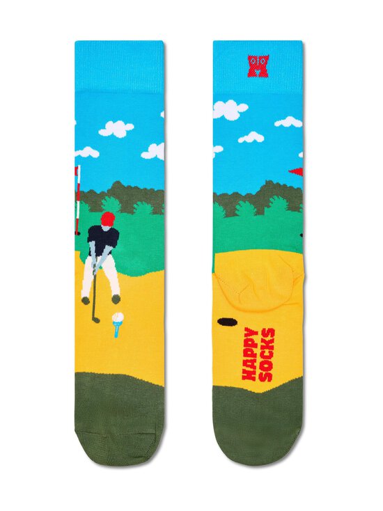 Happy Socks - Golf-sukat - 6000 LIGHT BLUE | Stockmann - photo 3