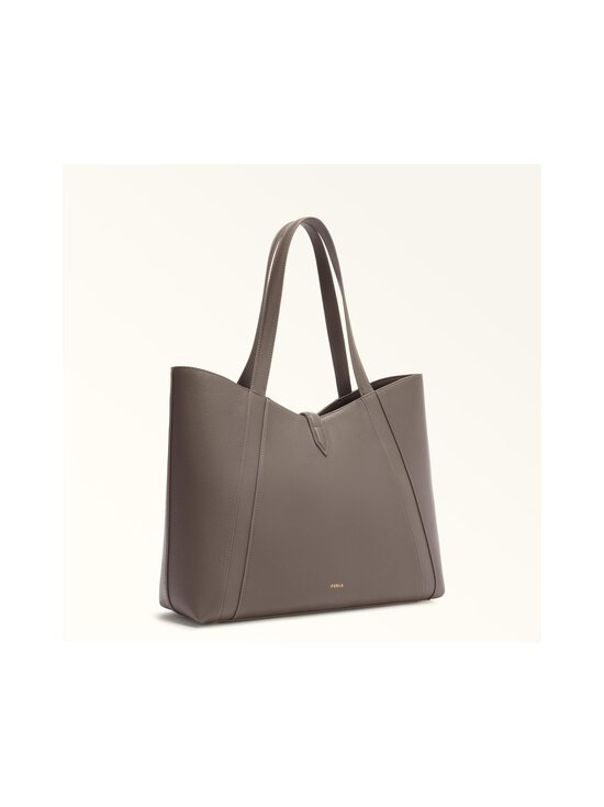 Furla - Goccia L Tote -nahkalaukku - 4283S URBAN GRAY - photo 2 Furla - Goccia L Tote -nahkalaukku - 4283S URBAN GRAY | Stockmann - photo 2