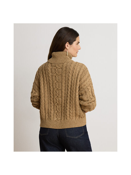 Lauren Ralph Lauren - Pīnīšu adījuma džemperis - 001 CAMEL MARL | Stockmann - photo 3
