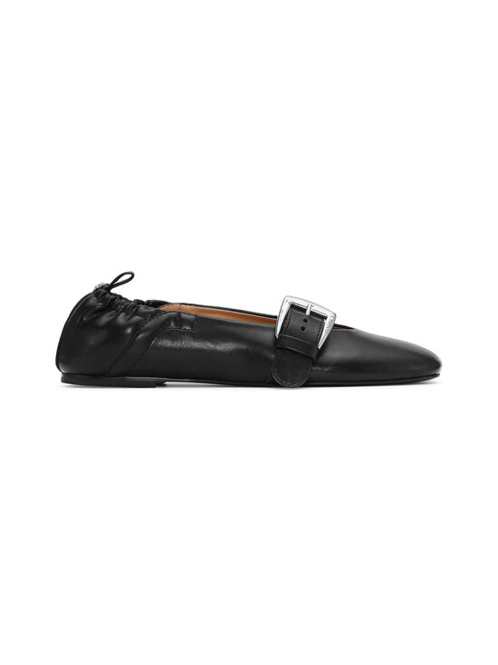 Ganni - Butterfly Strap Crinkle Oleatex -ballerinat - 099 BLACK - photo 1 Ganni - Butterfly Strap Crinkle Oleatex -ballerinat - 099 BLACK | Stockmann - photo 1
