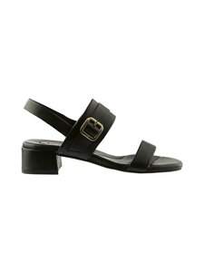 högl - Low Heel -nahkasandaalit - 0100 BLACK | Stockmann