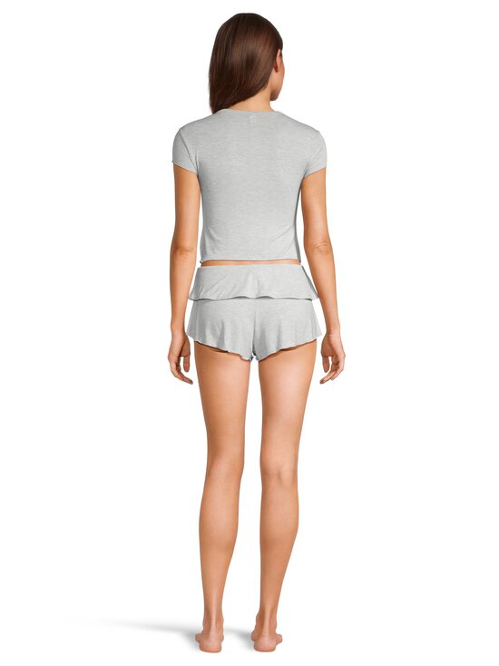 SKIMS - Pidžaama Sleep Fold Over Short - LIGHT HEATHER GREY | Stockmann - photo 5