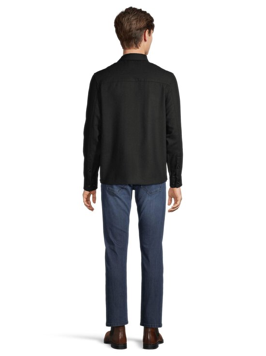 J.Lindeberg - Pealissärk Flat Wool Overshirt - 9999 BLACK | Stockmann - photo 3