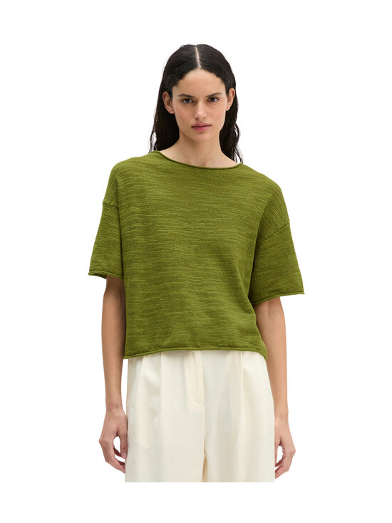 Marc O'Polo - Lyhythihainen neulepaita - 3186 SHADED FERN | Stockmann - photo 2