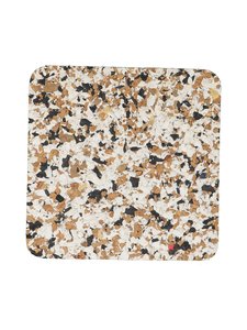 Casa Stockmann - Klaasialused Serra, 4 tk - BLACK/WHITE / NATURAL CORK Casa Stockmann - Klaasialused Serra, 4 tk - BLACK/WHITE / NATURAL CORK | Stockmann