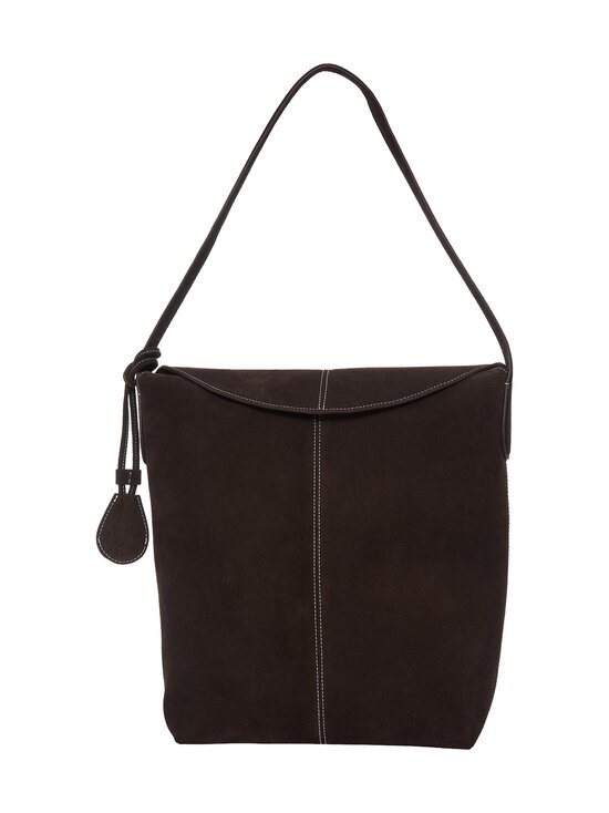 Flattered - Alda Shoulder -nahkalaukku - 001 CHOCOLATE | Stockmann - photo 1