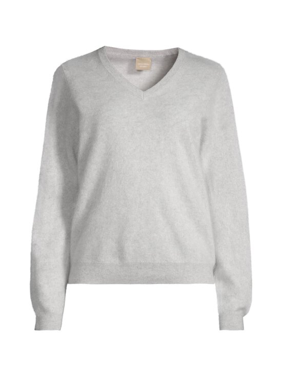 Original Story - Vinia V Cashmere Blend -neulepusero - 9300 LIGHT GREY | Stockmann - photo 1