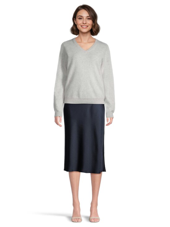Original Story - Vinia V Cashmere Blend -neulepusero - 9300 LIGHT GREY | Stockmann - photo 2