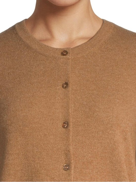 ESSENTIALS by Stockmann - Saga-kashmirneuletakki - CAMEL MEL - HAYSTACK 25299 | Stockmann - photo 4