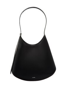 Jil Sander - Eldorado Medium -nahkalaukku - 001 BLACK | Stockmann
