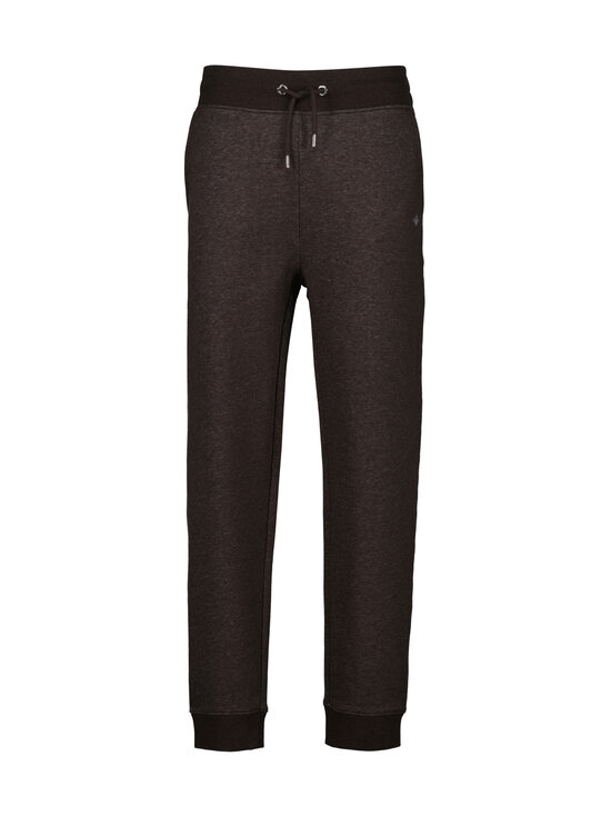 GANT - Reg Shield -collegehousut - 284 BLACK BROWN MELANGE | Stockmann - photo 1