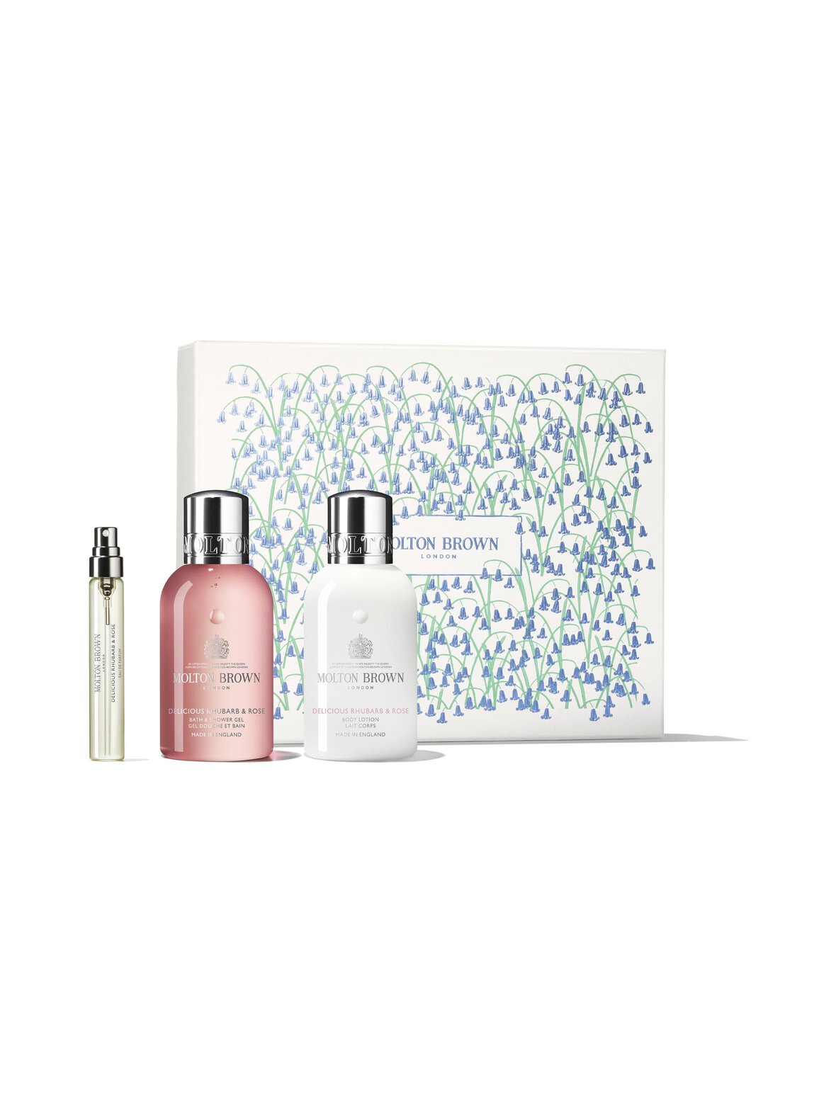 Delicious Rhubarb & Rose -lahjapakkaus