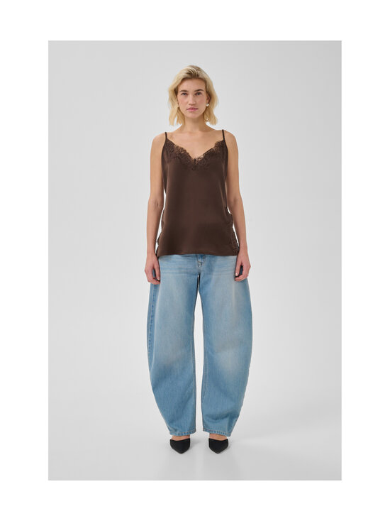 MY ESSENTIAL WARDROBE - MW Brenda Lace Long -toppi - 130 DARK BROWN | Stockmann - photo 3