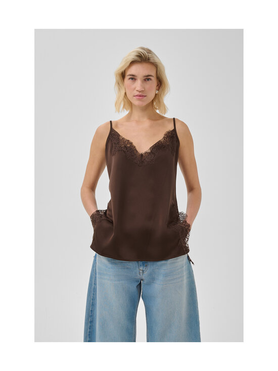 MY ESSENTIAL WARDROBE - MW Brenda Lace Long -toppi - 130 DARK BROWN | Stockmann - photo 5