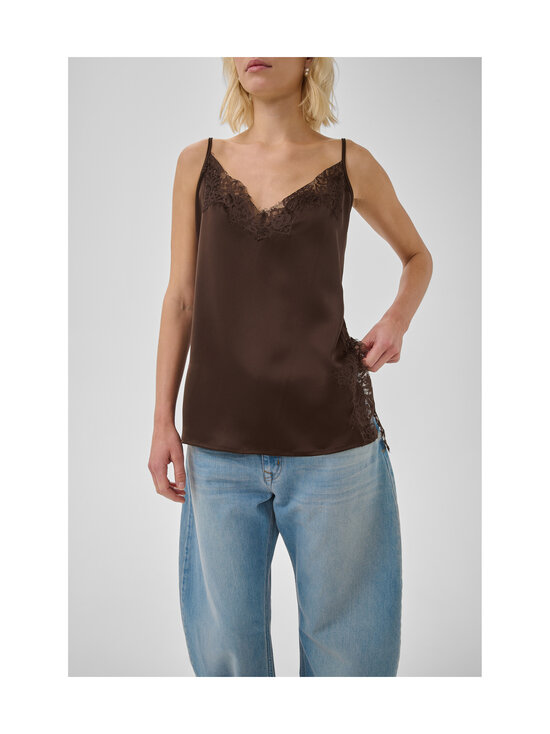 MY ESSENTIAL WARDROBE - MW Brenda Lace Long -toppi - 130 DARK BROWN | Stockmann - photo 6