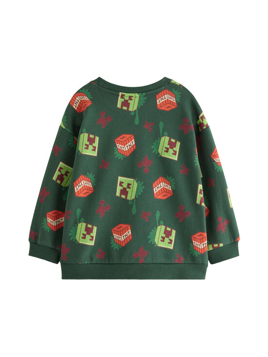 Lindex - Minecraft-collegepaita - 8599 GREEN | Stockmann - photo 2