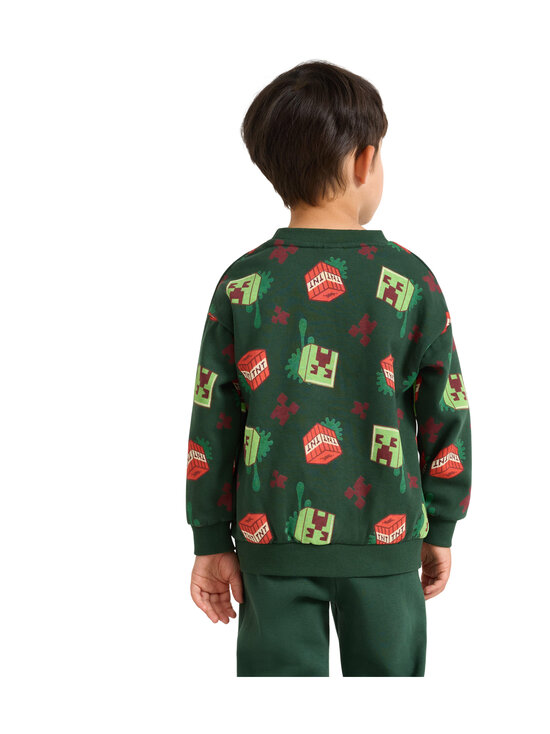 Lindex - Minecraft-collegepaita - 8599 GREEN | Stockmann - photo 4