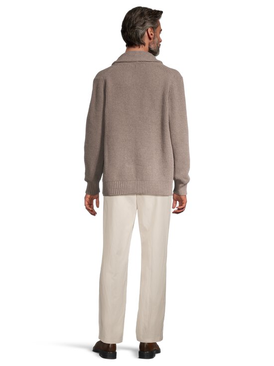 Oscar Jacobson - Roland adīta jaka - 406 WALNUT BEIGE | Stockmann - photo 3