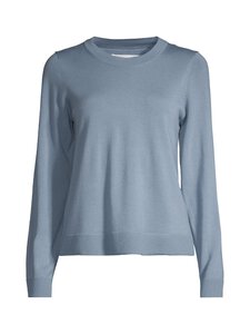 ESSENTIALS by Stockmann - Angelina-merinoneulepusero - SMOKY BLUE 262011 | Stockmann
