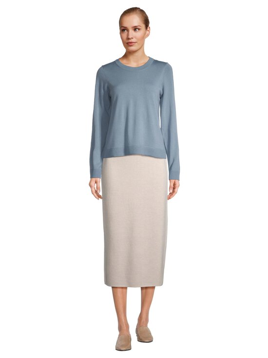 ESSENTIALS by Stockmann - Angelina-merinoneulepusero - SMOKY BLUE 262011 | Stockmann - photo 2