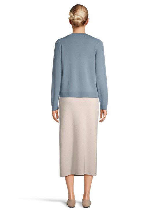 ESSENTIALS by Stockmann - Angelina-merinoneulepusero - SMOKY BLUE 262011 | Stockmann - photo 3