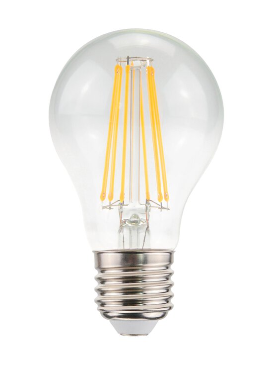 Airam - LED A60 827 806lm E27 -himmennettävä filamenttilamppu - TRANSPARENT | Stockmann - photo 1