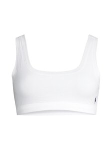 Polo Ralph Lauren - Club Cotton bralette -rintaliivit - 192 WHITE CLOUD | Stockmann