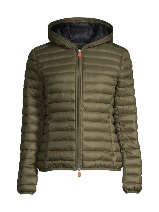 GIGA jkt w hood short basic DEC -kevyttoppatakki