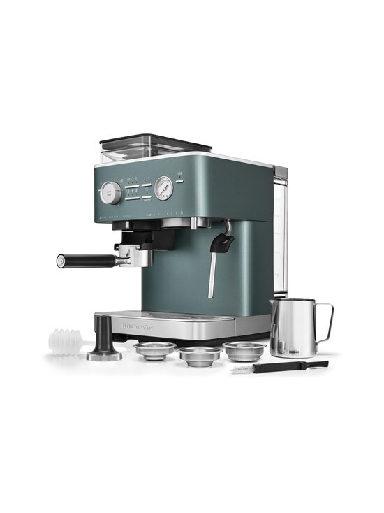 KitchenAid - Semi Auto Espresso KES6551 -puoliautomaattinen espressokone kahvimyllyllä - JUNIPER - photo 2 KitchenAid - Semi Auto Espresso KES6551 -puoliautomaattinen espressokone kahvimyllyllä - JUNIPER | Stockmann - photo 2