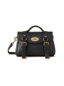Mulberry - Mini Alexa Heavy Grain -laukku - A100 BLACK | Stockmann