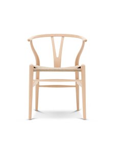 Carl Hansen & Søn - CH24 Wishbone -tuoli luonnollisenvärinen istuin saippuoitu pyökki - BEIGE | Stockmann