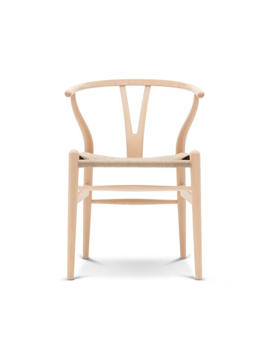 Carl Hansen & Søn - CH24 Wishbone -tuoli luonnollisenvärinen istuin saippuoitu pyökki - BEIGE | Stockmann - photo 1