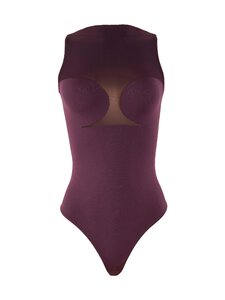 Wolford - Bustier String -body - 3238 AUBERGINE | Stockmann