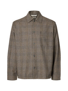 Selected - SlmRlxsvend Wool Blend -päällyspaita - DELICIOSO CHECKS:MIX | Stockmann