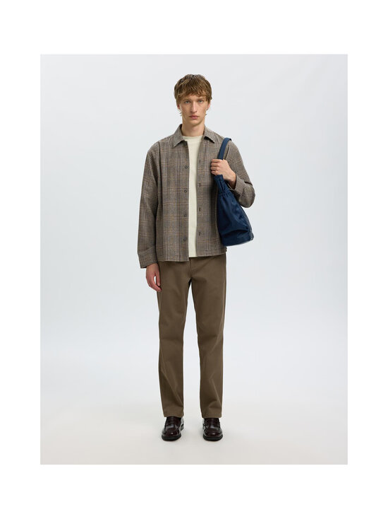 Selected - SlmRlxsvend Wool Blend -päällyspaita - DELICIOSO CHECKS:MIX | Stockmann - photo 3