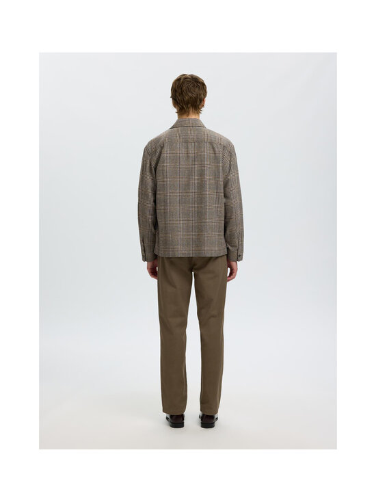 Selected - SlmRlxsvend Wool Blend -päällyspaita - DELICIOSO CHECKS:MIX | Stockmann - photo 4