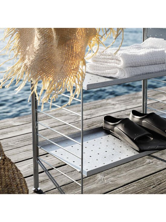 String - String Outdoor K -hyllykkö galvanoitu teräs - GREY | Stockmann - photo 2