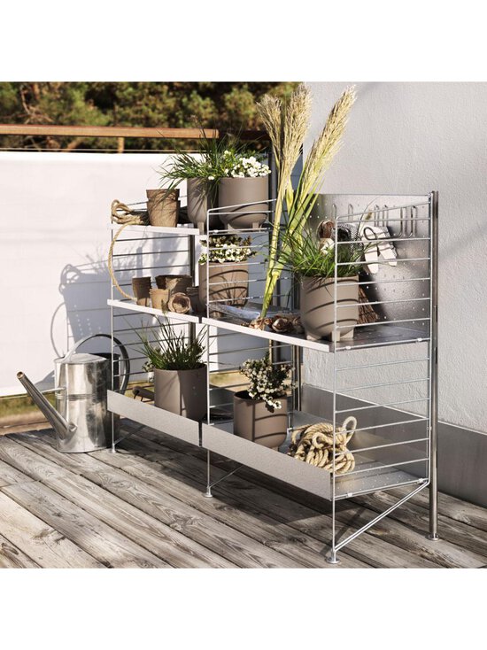 String - String Outdoor K -hyllykkö galvanoitu teräs - GREY | Stockmann - photo 3