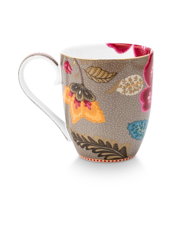 PIP Studio - Portselankruus Blooming Tales Fantasy XL 450 ml - KHAKI | Stockmann - photo 2