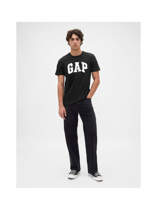 GAP - Everyday Soft Original Arch T-krekls - TRUE BLACK | Stockmann - photo 3