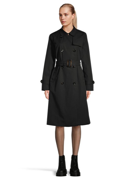 ESSENTIALS by Stockmann - Mahepuuvillane mantel Magdalena - BLACK | Stockmann - photo 2