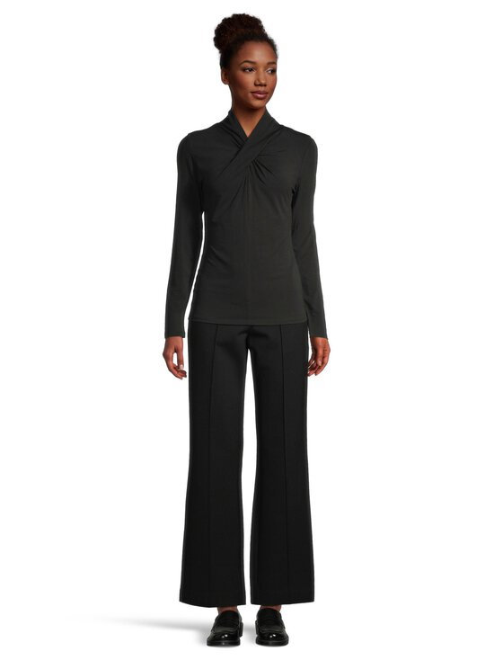 ESSENTIALS by Stockmann - Noemie trikotāžas krekls - BLACK | Stockmann - photo 2