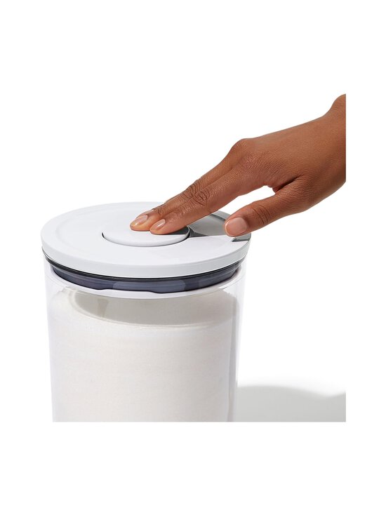 OXO - Round Mini Pop Good Grips uzglabāšanas trauku komplekts 3 x 0,6 l - CLEAR, WHITE | Stockmann - photo 4