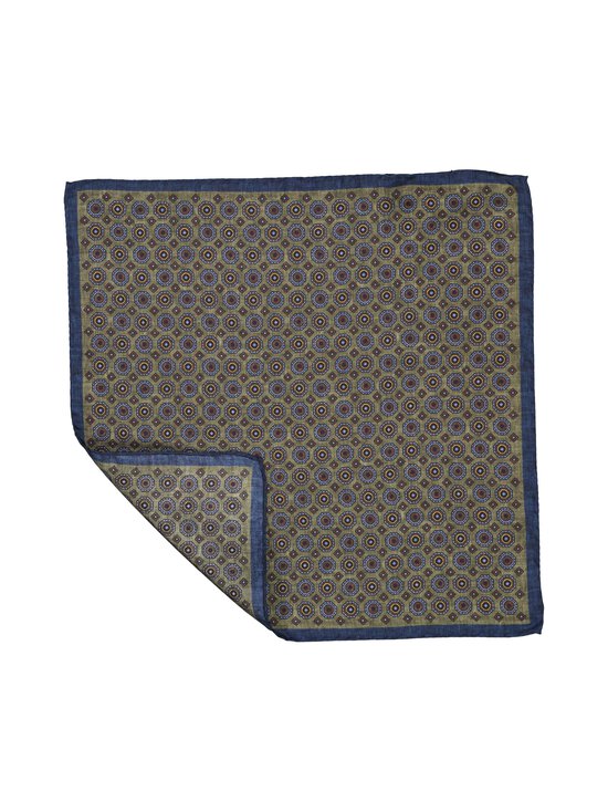 Stockholm Kravatt - Medallion-silkkitaskuliina - 6 GREEN / BLUE | Stockmann - photo 2